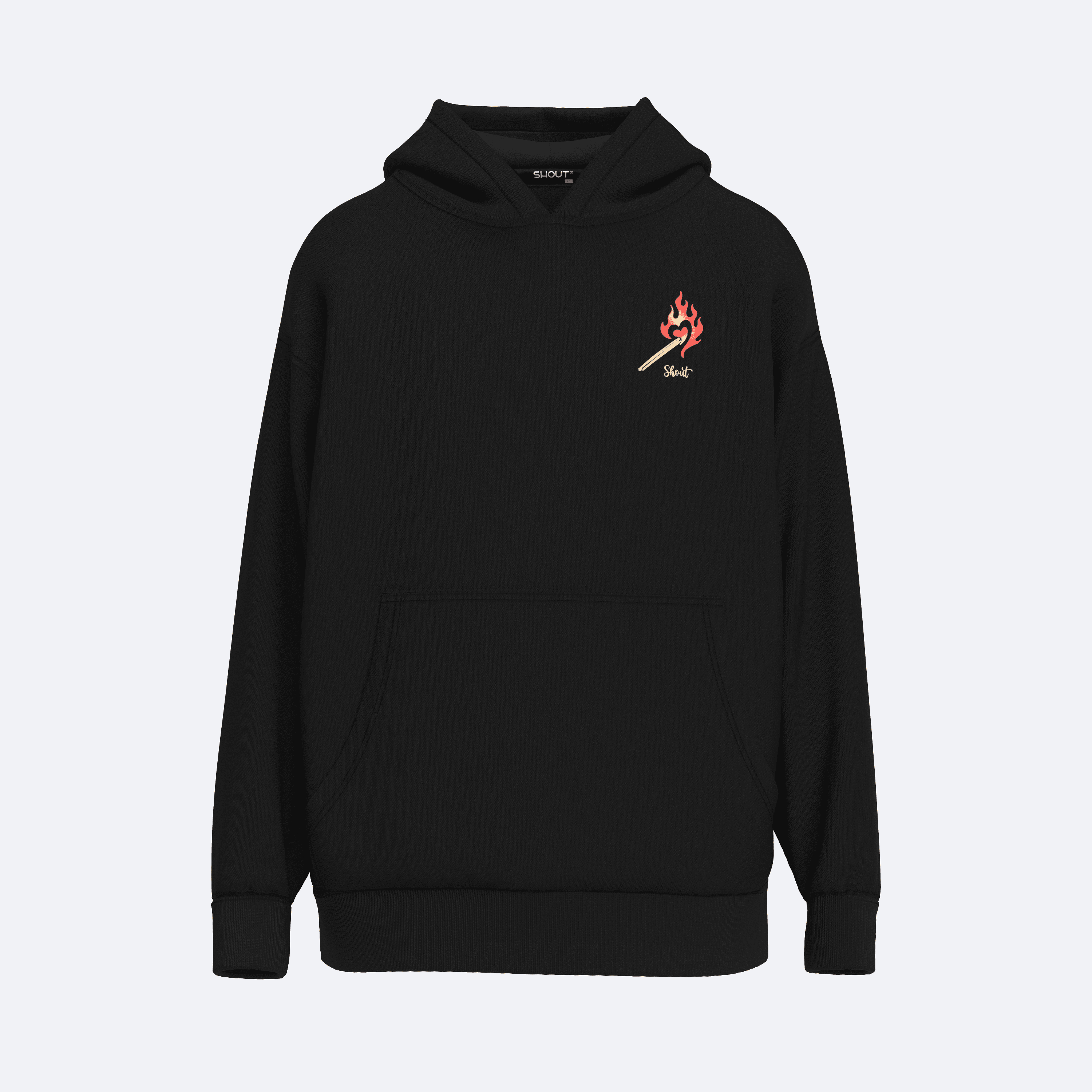 Shout Act Like It Oversize Unisex Hoodie